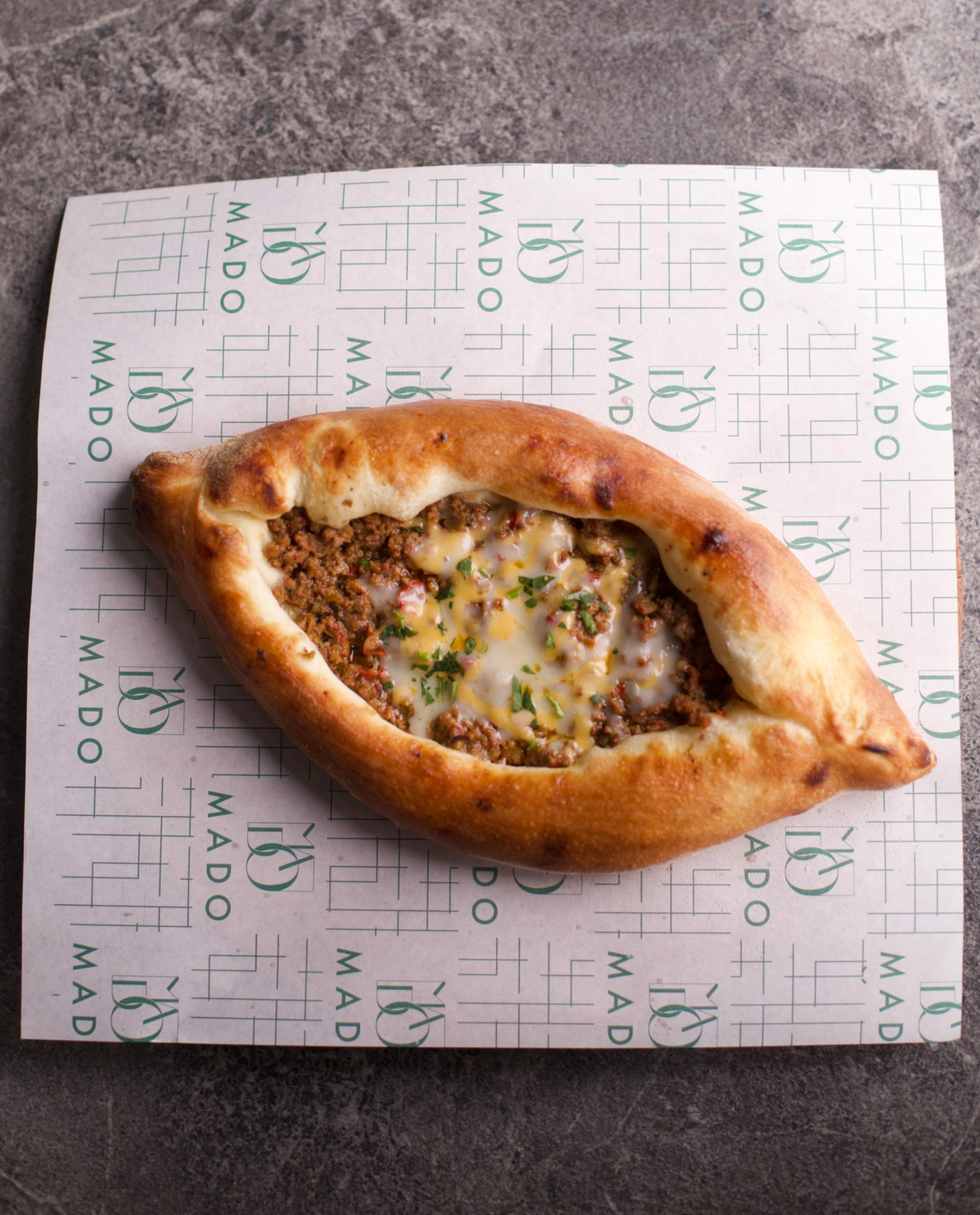 Хачапури с мясом